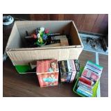 VHS tapes, tapes, cds