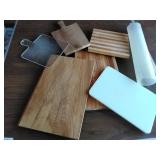 Variety of cutting boards