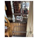 Metal shelf kitchen 66ï¿½ tall