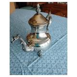 Vintage silver plated coffee pot
