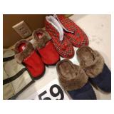 Slippers - 7 - 71/2 and shoe tree
