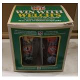 Welch's NFL glasses set of 4