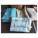 3 large cotton blankets