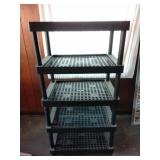 Plastic shelving 58x28