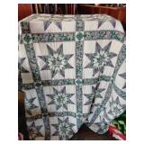 Hand stitched large quilt