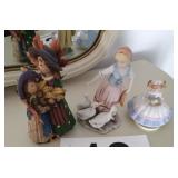 Figurines - 3 - one is Ardalt and one musical