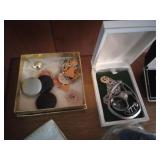 Gloves, key holder, cufflinks,misc jewelry, etc