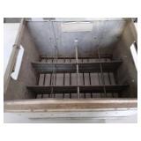 Metal Chapman Dairy milk crate