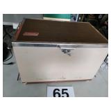 Coleman metal cooler