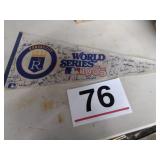 KC Royals world series 1985 pennant