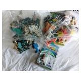 GI Joe plastic figurines, plastic farm toys