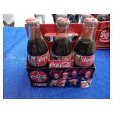 Crate of coca cola bottles