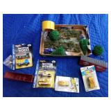 Toy trains and trees