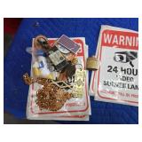 Signs, cards and miscellaneous things