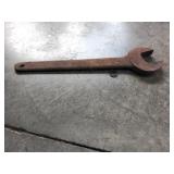 Large heavy wrench