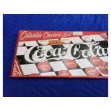 Coca cola checkers set
