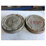 Vintage F9rd Hub caps