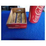 Coca cola box and bin