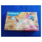 Wood burning set