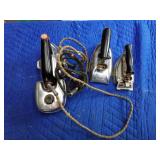 Vintage steam irons
