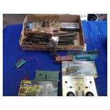 Toy trains and tracks