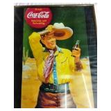 Vintage western Coca-Cola picture