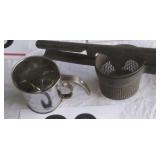 Vintage sifter and ricer