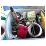 Safety hinges, tape, anti freeze tester, sanders,