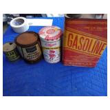 Vintage cans