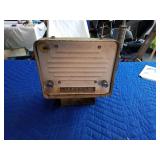 Tractor hood radio