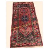 Persian Village Hand-Knotted Rug