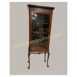 English Chippendale-Style Carved Etegre