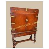 Early 19th Century Mahogany Chest on Stand
