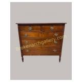Federal Walnut Chest of Drawers