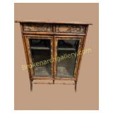 Victorian Bamboo and Japanned Bookcase