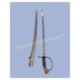 U.S. Model 1860 Cavalry Saber with Scabbard