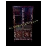 Chinese Display Cabinet with Mother-of-Pearl Inlay
