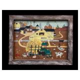 Amish Farm Scene, Delores Hackenberger