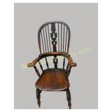 Windsor-Style High-Back Captains Chair