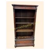 Mahogany Bookcase with Drawer