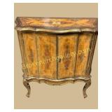 Italian Florentine Gilt & Polychrome Cabinet