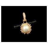 14 k Yellow Gold Pendant