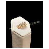 Georgian Half Hoop Diamond Ring