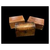 Three Table Boxes