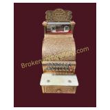 Ornate 1909 National Brass Cash Register