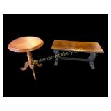 2 Continental Side Tables