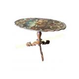 19th C Italian  Tilt-Top Table w Landscape