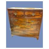 Federal Mahogany Bowfront Chest