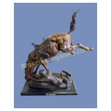 Recast Frederic Remington ï¿½Wicked Ponyï¿½