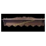 Belgian Carved Oak Coat Rack